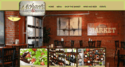 Desktop Screenshot of michaelsmarketandbistro.com